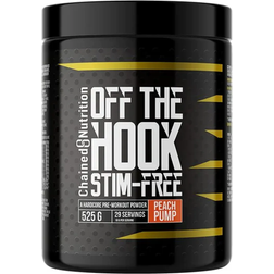 Chained Nutrition Off The Hook Stim Free PWO Peach Pump 525g