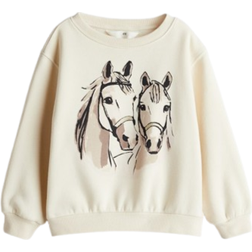 H&M Sweatshirt - Cream/Hester