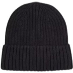 H&M Rib Knit Beanie - Black