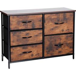 Home Treats Modern Wooden Chest of Drawer 90x58.5cm