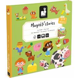 Janod Magneti'Stories The Farm 30-Magnet Educational Game