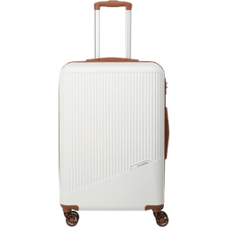 Travelite Bali 67cm - Weiss/Cognac