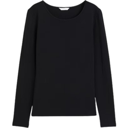 H&M Long Sleeved Jersey Shirt - Black
