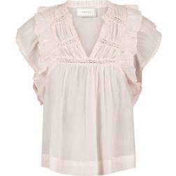 Neo Noir Jayla S Voile Top - Light Pink