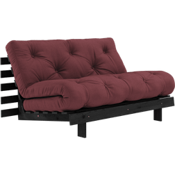 Karup Design Roots 140 Black Wood Bordeaux/Black Lacquered Sofa 140cm 2 Seater