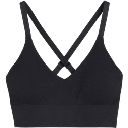 H&M DryMove Seamless Medium Support Sports Bra - Black