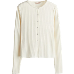 H&M Ribbed Cardigan - Cream