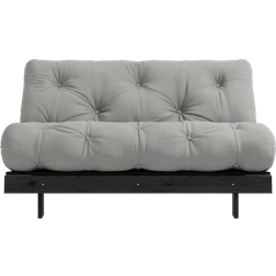 Karup Design Roots 140 Black Wood Grey/Black Lacquered Sofa 140cm Zweisitzer