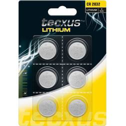 Tecxus CR2032 Compatible 6-pack