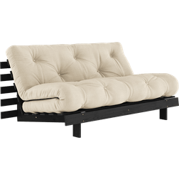 Karup Design Roots 160 Black Wood Black Night/Beige Sofa 160cm 2 Seater