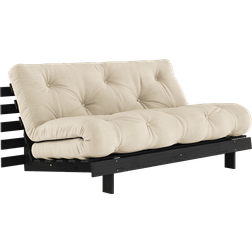 Karup Design Roots 160 Black Wood Black Night/Beige Sofa 160cm 2 personers
