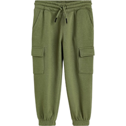 H&M Boy's Cargo Joggers - Khaki Green (1211290005)