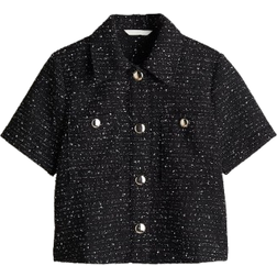 H&M Boucle Shirt - Black