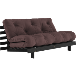 Karup Design Roots 160 Black Wood Brun/Sortlakeret Sofa 160cm 2 personers