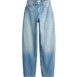 H&M Barrel High Jeans - Denim Blue