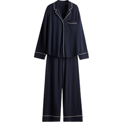 H&M Two-Piece Pajamas - Navy Blue