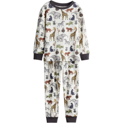 H&M Patterned Jersey Pyjamas - White/Multi-Coloured