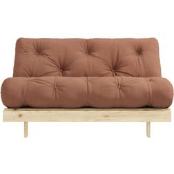 Karup Design Roots 140 Black Wood Pine/Brown Sofa 140cm Zweisitzer