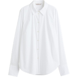 H&M Cotton Blend Shirt - White