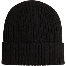 H&M Rib-Knit Beanie Black 6X/10 6-10Y