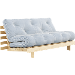 Karup Design Roots 160 Clear Wood Beach Blue/Raw Sofa 160cm 2 Seater