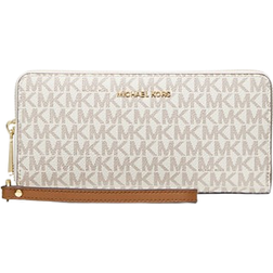 Michael Kors Large Logo Continental Wallet - Vanilla