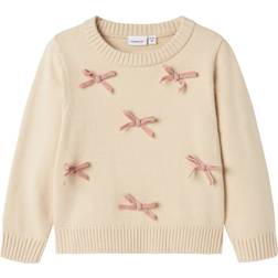 Name It Long Sleeve Knit Sweater - Summer Sand (13237685)