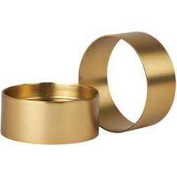 Broste Copenhagen Judie Gold Lysestage 7.5cm