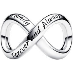 Pandora Forever & Always Infinity Charm - Silver