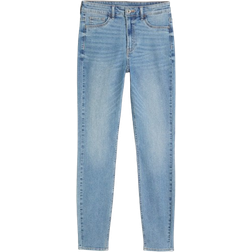 H&M Ultra High Ankle Jeggings - Light Denim Blue