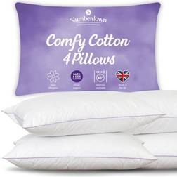 Slumberdown Comfy Cotton Pillows White (48x74cm)