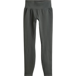 H&M Seamless Sports Leggings in DryMove - Dark Grey