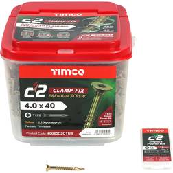 Timco FIR40040C2CTUB 4.0x40mm 1200pcs