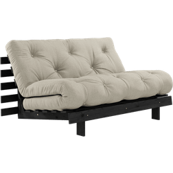 Karup Design Roots 140 Black Wood Linen/Black Pine Sofa 140cm Zweisitzer