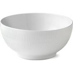 Royal Copenhagen White Fluted Salatskål 3.1L