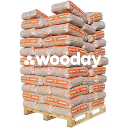 Wooday - Palette de 65 sacs de 15 kg Granulé