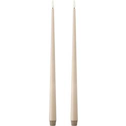 Ester & Erik Crown Ice Latte LED Candle 15.7" 2pcs