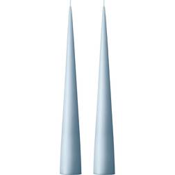 Ester & Erik Cone Dusty Blue Stearinlys 37cm 2stk