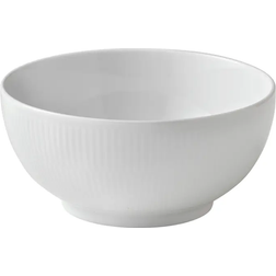 Royal Copenhagen White Fluted Serving Bowl 18cm 1.1L