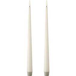 Ester & Erik Crown Ivory LED Candle 33cm 2pcs