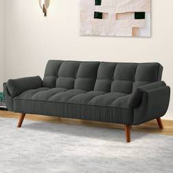 Wade Logan Arnbert Gray Sofa 75.4" 3 Seater