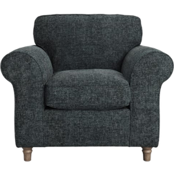 Dunelm Flori Navy Armchair 49cm