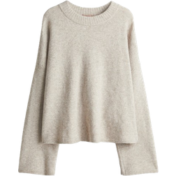 H&M Jumper - Light Beige Marl