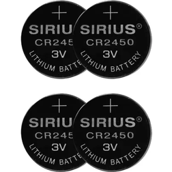 Sirius CR2450 Compatible 4-pack