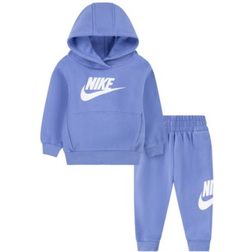 Nike Baby Sportswear Club Fleece Hoodie Set - Blue (66L135-BGZ)