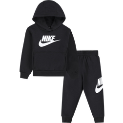 Nike Toddler Sportswear Club Fleece Hoodie Set - Black (76L135-023)