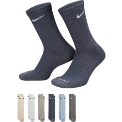 NIKE Everyday Plus Cushioned Training Crew Socks 6-pack - Multi-Colour (SX6897-901)