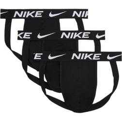 Nike Dri FIT Essential Micro Jock Straps 3-pack - Black