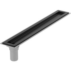 Blucher WATERL. afl.rende 1000 Gulv: beton, Sort, Udløb: Ø50mm, lodret, Stål