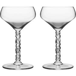 Orrefors Carat Champagne Glass 25cl 2pcs